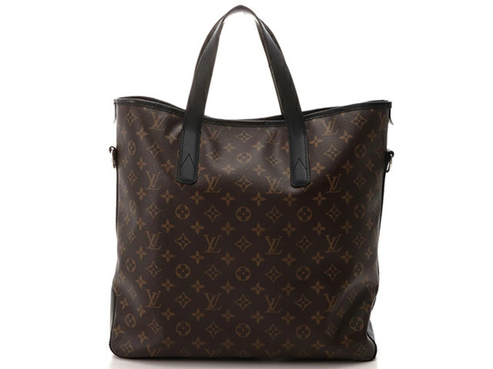 LOUIS VUITTON Davis Tote Bag Monogram Macassar Brown